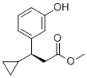 Picture of (S)-methyl 3-cyclopropyl-3-(3-hydroxyphenyl)propanoate