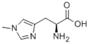 Picture of (S)-2-Amino-3-(1-methyl-1H-imidazol-4-yl)propanoic acid; 1-Methyl-L-histidine; 1-Methylhistidine; 1-N-Methyl-L-histidine; N1-Methyl-L-histidine