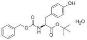 Picture of (S)-tert-butyl 2-(benzyloxycarbonylamino)-3-(4-hydroxyphenyl)propanoate hydrate