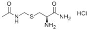 Picture of (R)-3-(acetamidomethylthio)-2-aminopropanamide hydrochloride