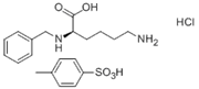 Picture of (R)-6-amino-2-(benzylamino)hexanoic acid compound with 4-methylbenzenesulfonic acid (1:1) hydrochloride