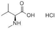 Picture of (S)-3-Methyl-2-(methylamino)butanoic acid hydrochloride; N-Methyl-L-valine hydrochloride