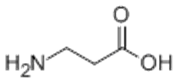 Picture of 2-Carboxyethylamine; 3-Aminopropanoic acid