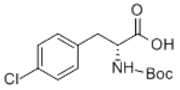 Picture of (R)-2-tert-Butoxycarbonylamino-3-(4-chlorophenyl)propionic acid; Boc-4-chloro-D-phenylalanine