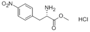 Picture of (S)-1-Methoxycarbonyl-2-(4-nitrophenyl)ethanaminium chloride; (S)-2-Amino-3-(4-nitrophenyl)propionic acid methyl ester hydrochloride