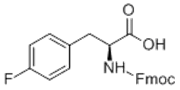 Picture of (S)-3-(4-Fluorophenyl)-2-[[[(9H-Fluoren-9-yl)methoxy]carbonyl]amino]propionic acid; L-Fmoc-4-fluorophenylalanine