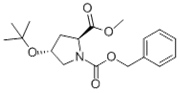 Picture of 1,2-Pyrrolidinedicarboxylic acid, 4-(1,1-dimethylethoxy)-, 2-methyl 1-(phenylmethyl) ester, (2S-trans)- (9CI)