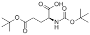 Picture of (2S)-5-tert-Butoxy-2-[(tert-butoxycarbonyl)amino]-5-oxopentanoic acid; (S)-5-tert-Butoxy-2-(tert-butoxycarbonylamino)-5-oxopentanoic acid; N-Boc-L-glutamic acid r-(tert-butyl) ester