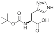 Picture of (tert-Butoxycarbonyl)-L-histidine