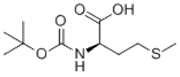 Picture of (2R)-2-[(tert-Butoxycarbonyl)amino]-4-(methylthio)butanoic acid; BOC-D-Methionine; N-(tert-Butyloxycarbonyl)-D-methionine; N-Boc-D-methionine; N-tert-Butoxycarbonyl-D-methionine; tert-Butoxycarbonyl-D