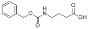 Picture of 4-((N-Benzyloxycarbonyl)amino)butyric acid; 4-(Benzyloxycarbonylamino)butanoic acid