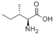 Picture of (2S,3S)-2-Amino-3-methylpentanoic acid; 2-Amino-3-methylvaleric acid; 2S,3S-Isoleucine