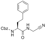 Picture of (S)-benzyl 1-(cyanomethylamino)-1-oxo-4-phenylbutan-2-ylcarbamate