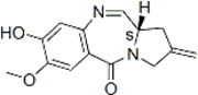 Picture of (11aS)-1,2,3,11a-Tetrahydro-8-hydroxy-7-methoxy-2-methylene-5H-pyrrolo[2,1-c][1,4]benzodiazepine-5-one