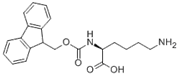 Picture of (2S)-6-Amino-2-[[[(9H-fluoren-9-yl)methoxy]carbonyl]amino]hexanoic acid;