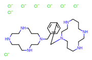 Picture of 1,1'-[1,4-Phenylenebis(methylene)]bis[1,4,8,11-tetraazacyclotetradecane]