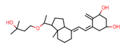 Picture of (+)-(5Z,7E)-(1S,3R,20S)-20-(3-Hydroxy-3-methylbutyloxy)-9,10-secopregna-5,7,10(19)-triene-1,3-diol