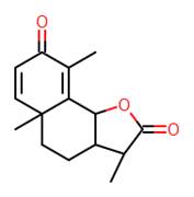 Picture of (-)-Alpha-santonin