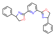 Picture of (-)-2,6-BIS[(4S)-4-PHENYL-2-OXAZOLIN-2-YL]PYRIDINE