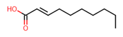 Picture of (E)-2-decanoic acid