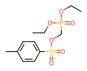 Picture of ((((4-tolyl)sulfonyl)oxy)methyl)phosphonic acid diethyl ester