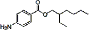 Picture of 2-Ethylhexyl 4-aminobenzoate